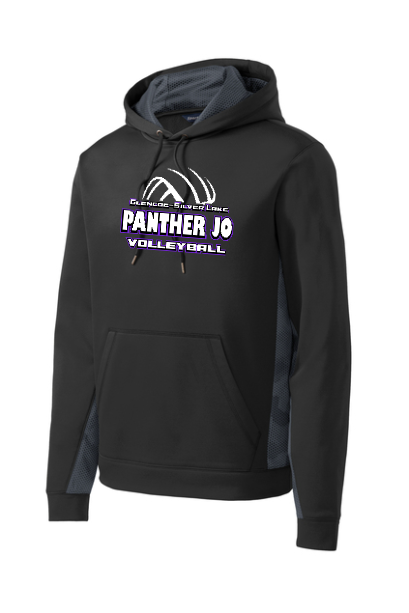 2025 Fleece Colorblock Hooded Pullover